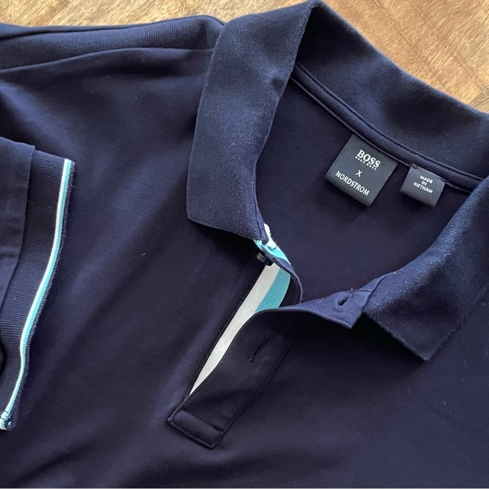 NWOT BOSS Hugo Boss polo shirt - Navy - size X